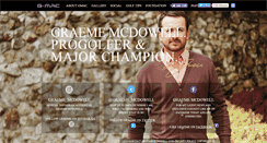 Desktop Screenshot of graememcdowell.com
